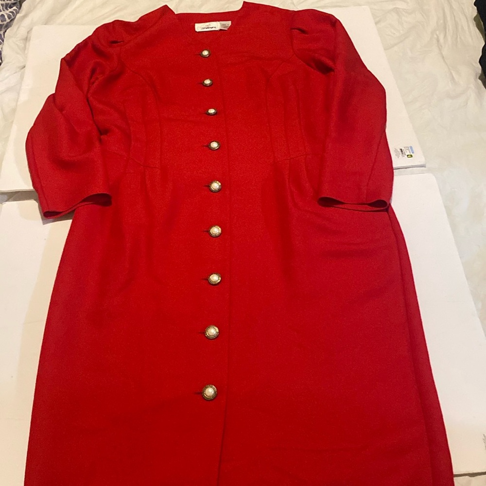 COPY - Vintage Worthington red dress EUC